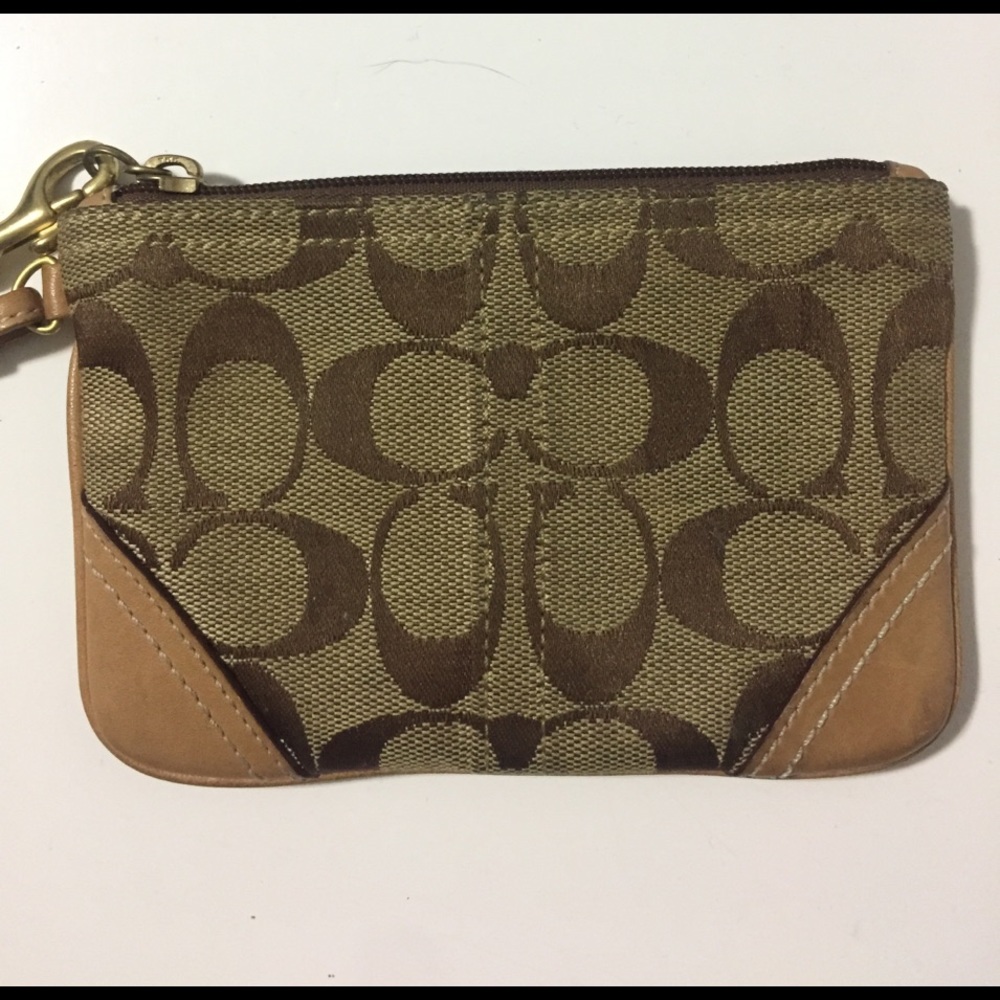 Coach wristlet